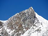 04 Phola Gangchen Close Up Just After Leaving Shingdip On Trek To Shishapangma Advanced Base Camp Phola Gangchen (7716m) close up looking up valley just after leaving Shingdip.